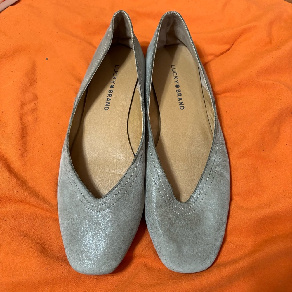 Lucky Brand Womens Alba Flat